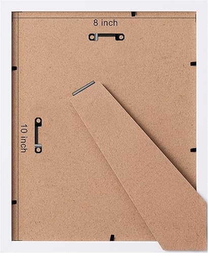 Vista 547 de eletecpro Juego de 10 marcos de fotos de 8 x 10 pulgadas, collage de fotos, decoración de pared, fotos de 5 x 7 con paspartú o de 8 x 10 pulgadas