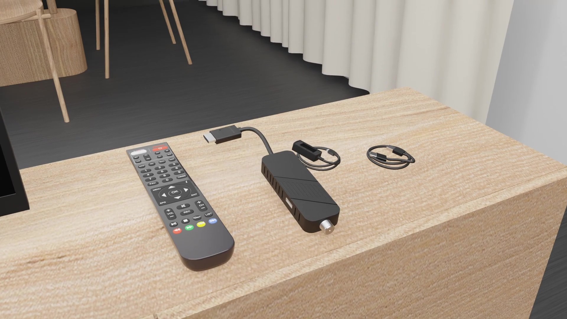 Hd-line Récepteur Satellite DVB-S2, Full HD 1080P, HDMI TV
