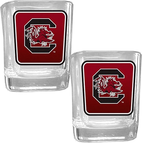 Vista 10 de Siskiyou Sports NCAA unisex Square Glass Shot Glass Set Color del