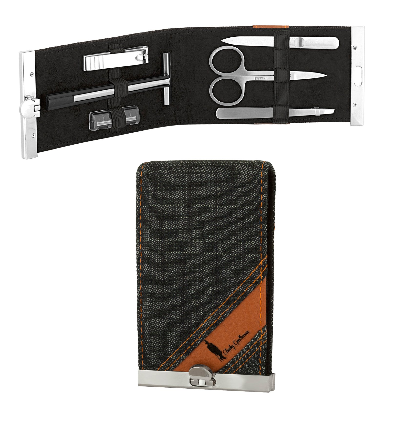 Men's Grooming Kit, Blue, One Size