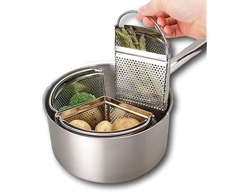 Divided Steamer Basket for Instant Pot - A Scrumptious Cooking Companion