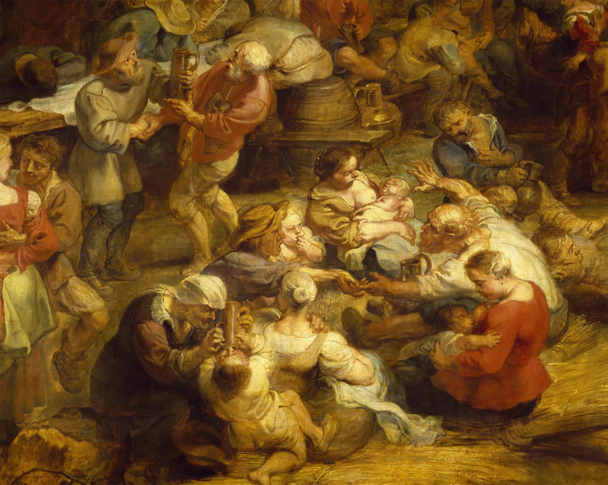 Serendipitp No Frame Retro Picture Poster Wall Art Pictures Painting Fair By Peter Paul Rubens Wall Art Canvas Print For Wall Decor 60X90cm