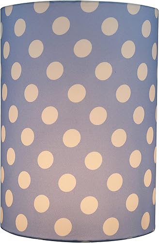 Miniatura 8 de Aspen Creative 31300, pantalla contemporánea de tambor, 8 pulgadas superior x 8 pulgadas inferior x 11 pulgadas de altura, tela de seda sintética