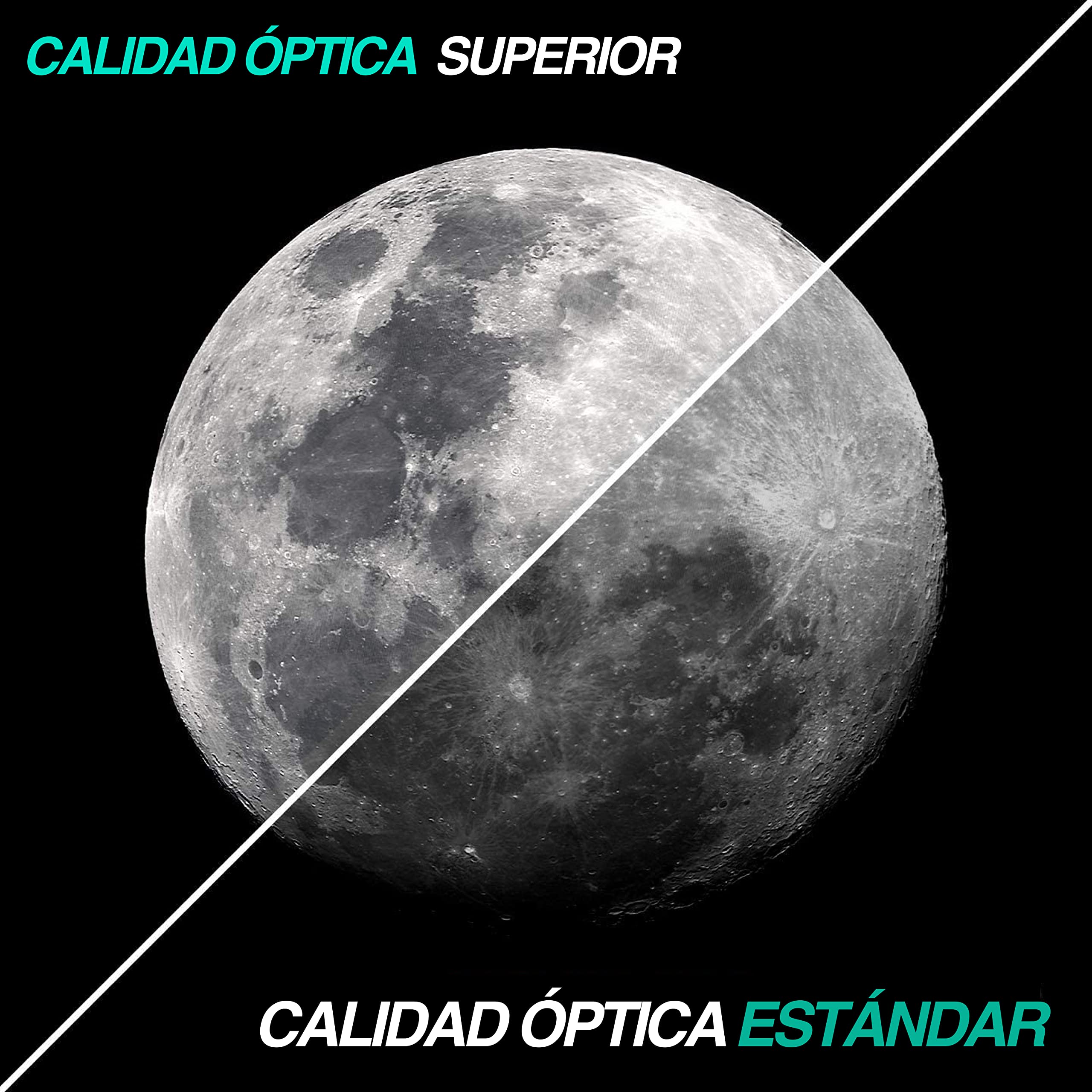 Lente Acromática Barlow 2X Pro Slokey SkyWays de Calidad Óptica Superior tratada con FMC y Anti-reflejante para una Imagen Nítida y Luminosa - Súper Ligera, Compacta y Resistente (1,25”)