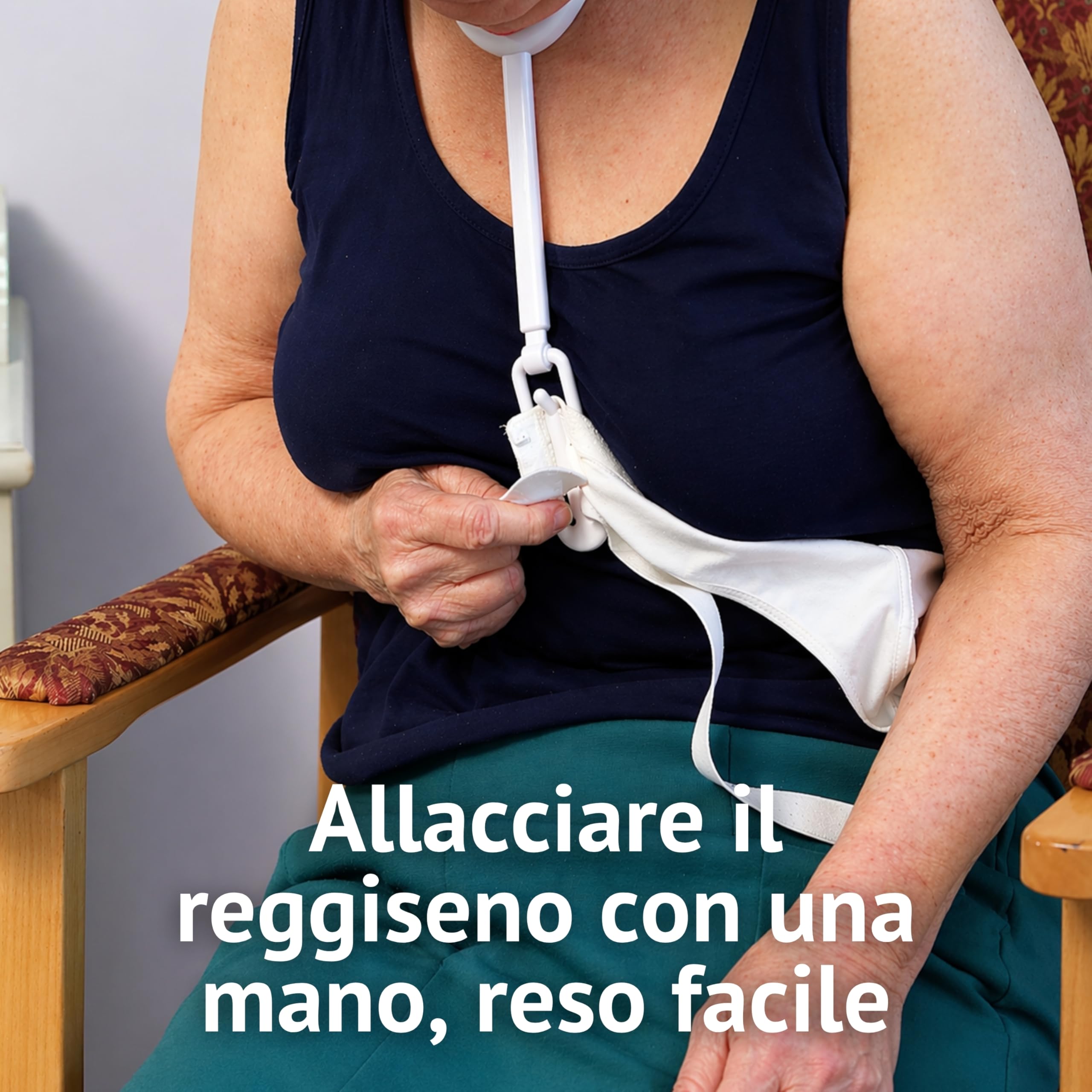 Patterson Buckingham - Supporto per indossare reggiseno per persone a mobilità ridotta