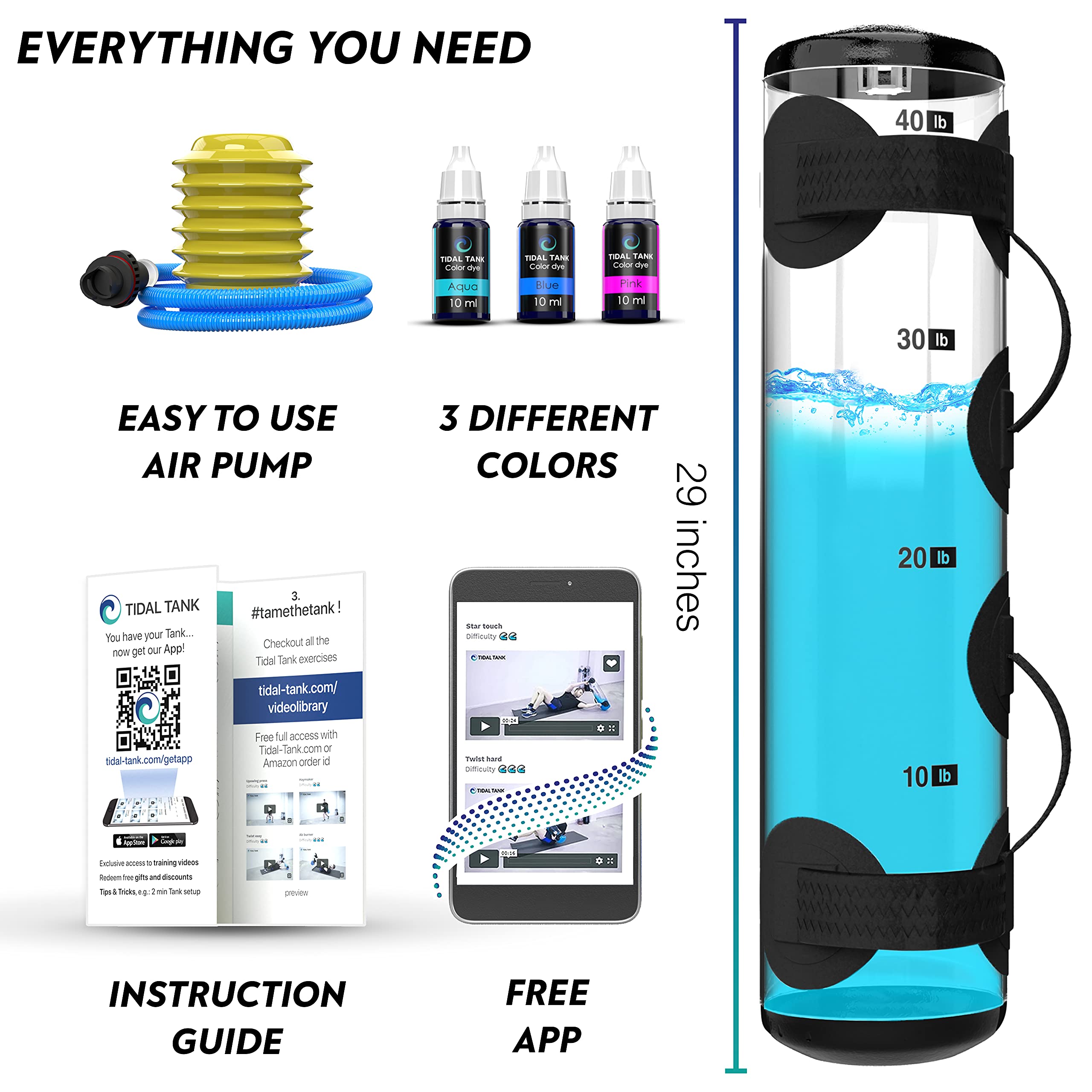 Buy Tidal Tank Original Aqua Bag Instead of sandbag Training Power