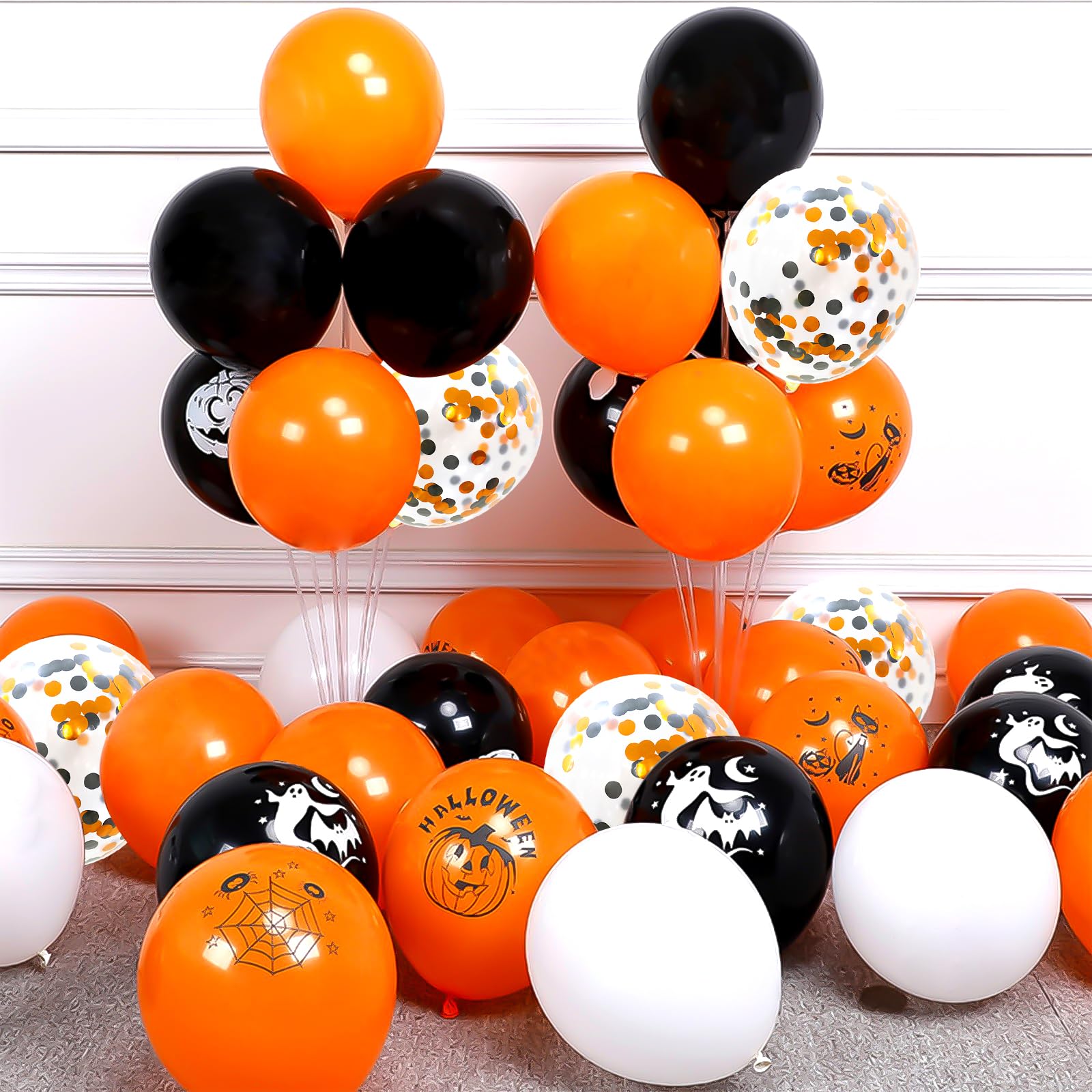 10 palloncini in lattice spooky Halloween