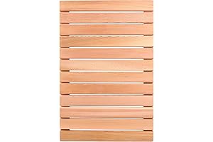 Premium Cedar Shower Mat: A Natural Escape for Your Home
