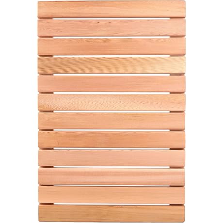Premium Cedar Shower Mat: A Natural Escape for Your Home