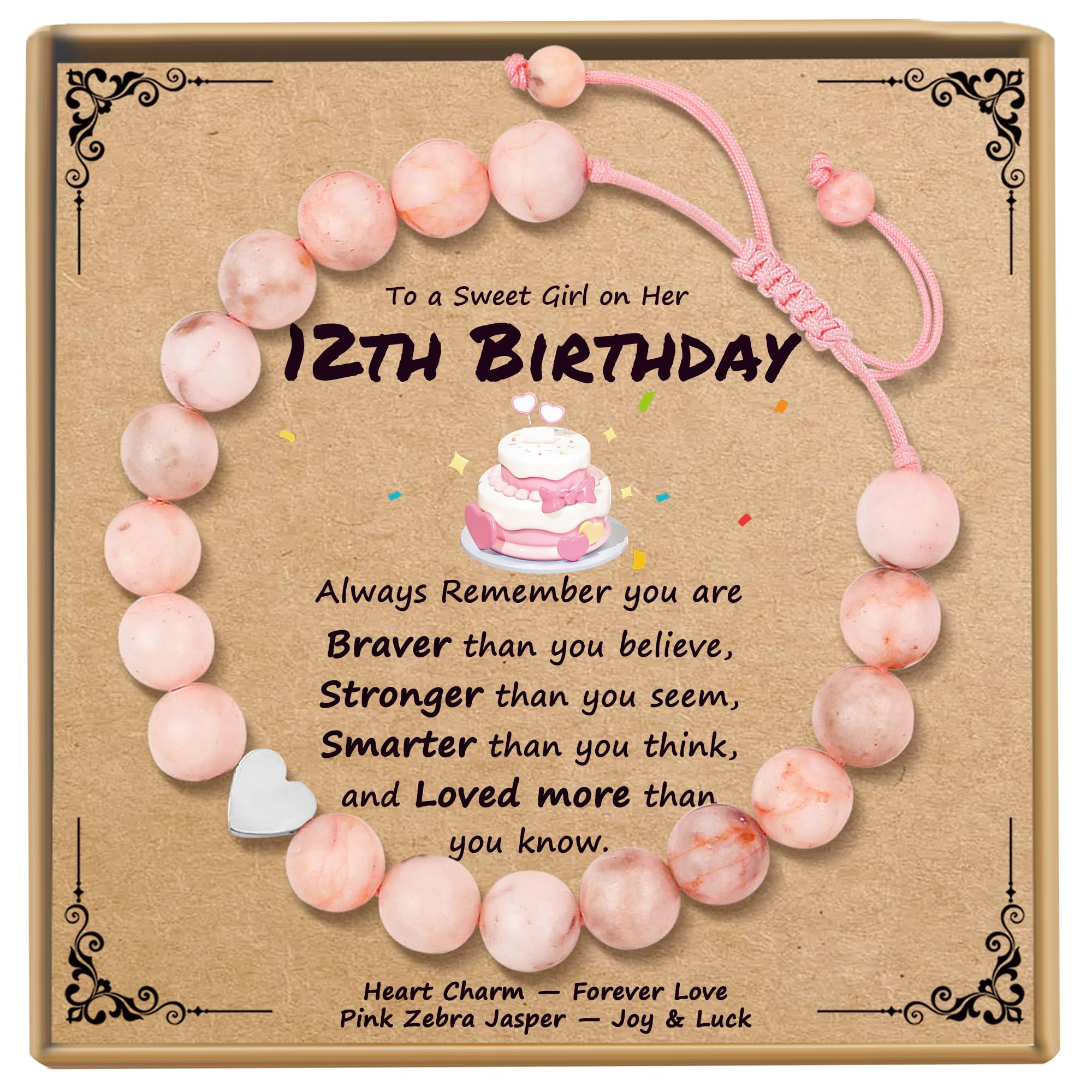Sereney Birthday Gifts for Girls, 1-16 Year Old Girl Birthday Bracelet Gift