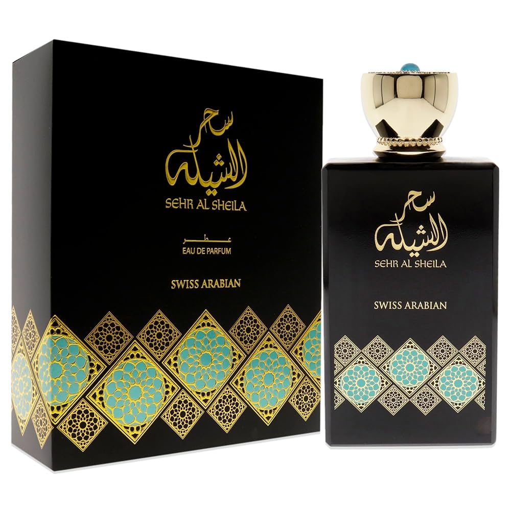 香水(ユニセックス) Swiss Arabian Sehr Al Sheila 80ml Dubai Sehr Al Sheila EDP - 100ML | Arabian Rose Oud Fragrance