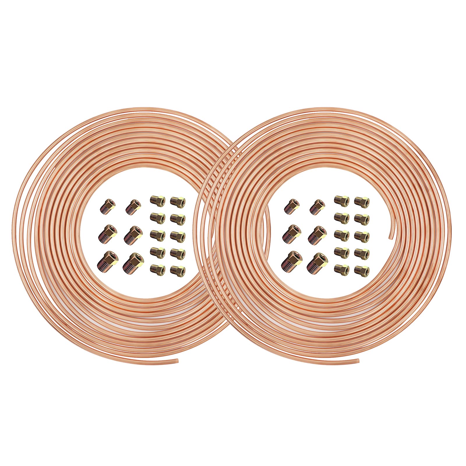 Buy hikotor Flexible 25 Feet 3/16 Inch Copper Alloy Brake Line Tubing