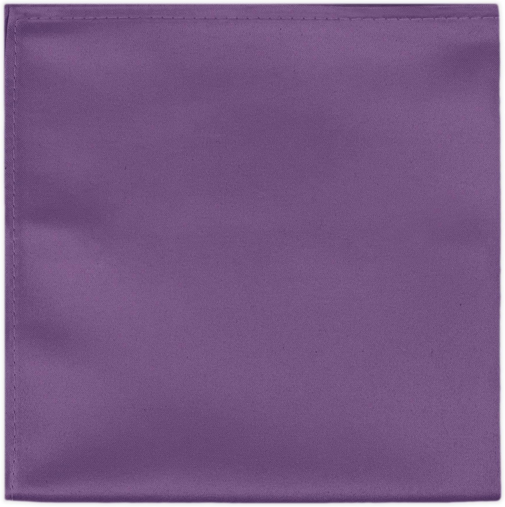 Men's Pocket Square Solid Color Handkerchief