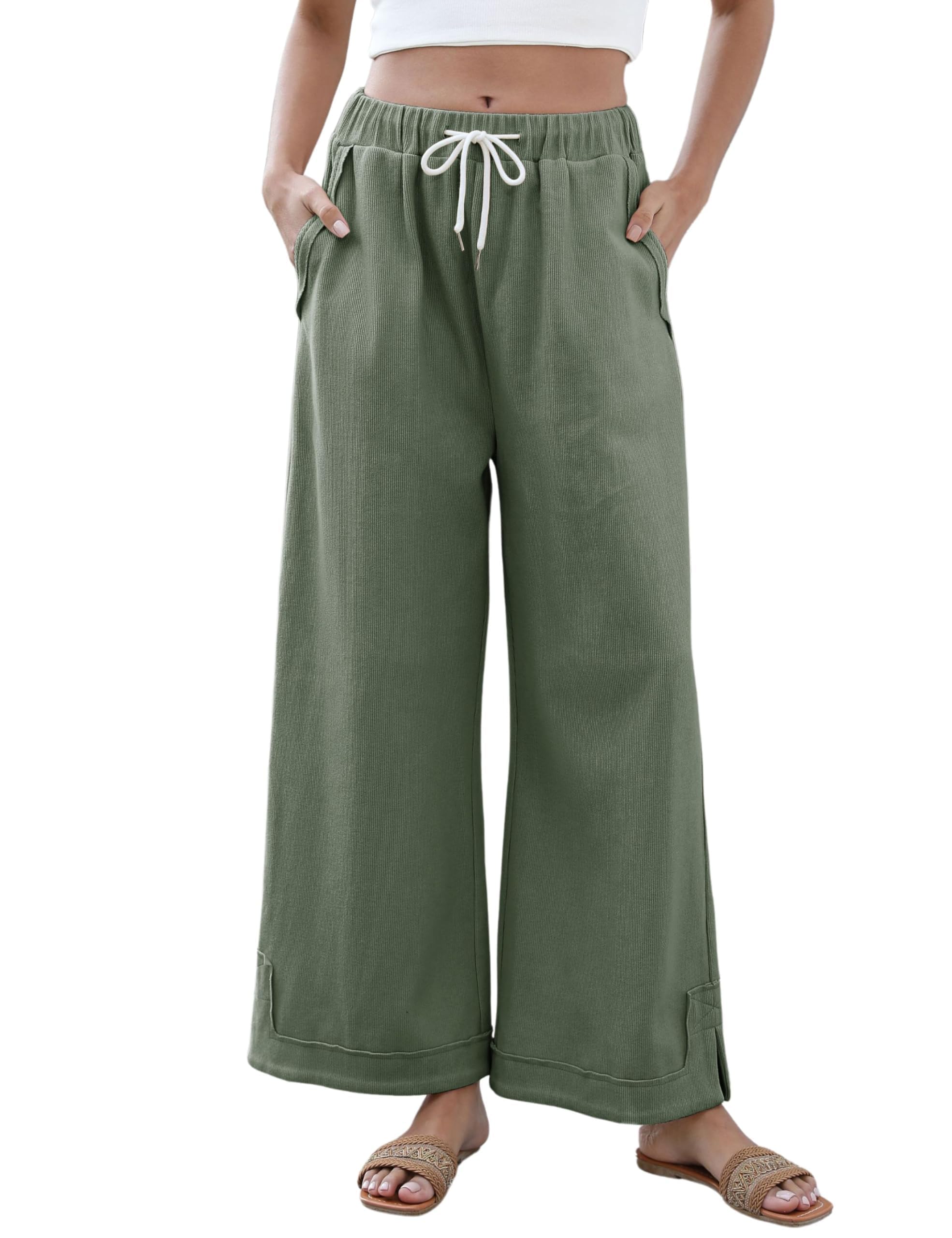 Athlisan Baggy Wide Leg Pants