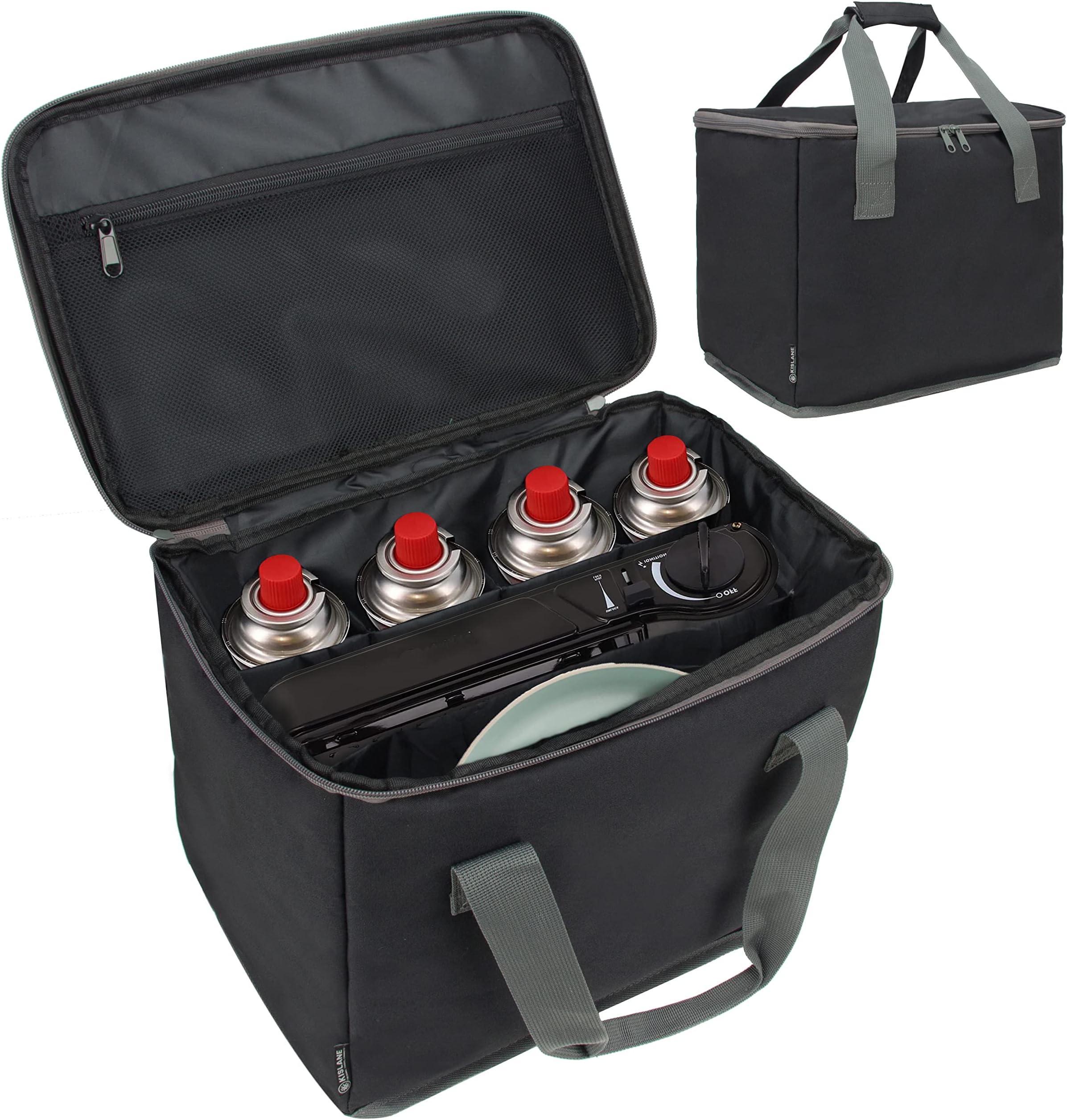 KISLANE Carrying Bag Compatible with GasOne Portable Butane Gas Stove for Travel, Camping, Picnic