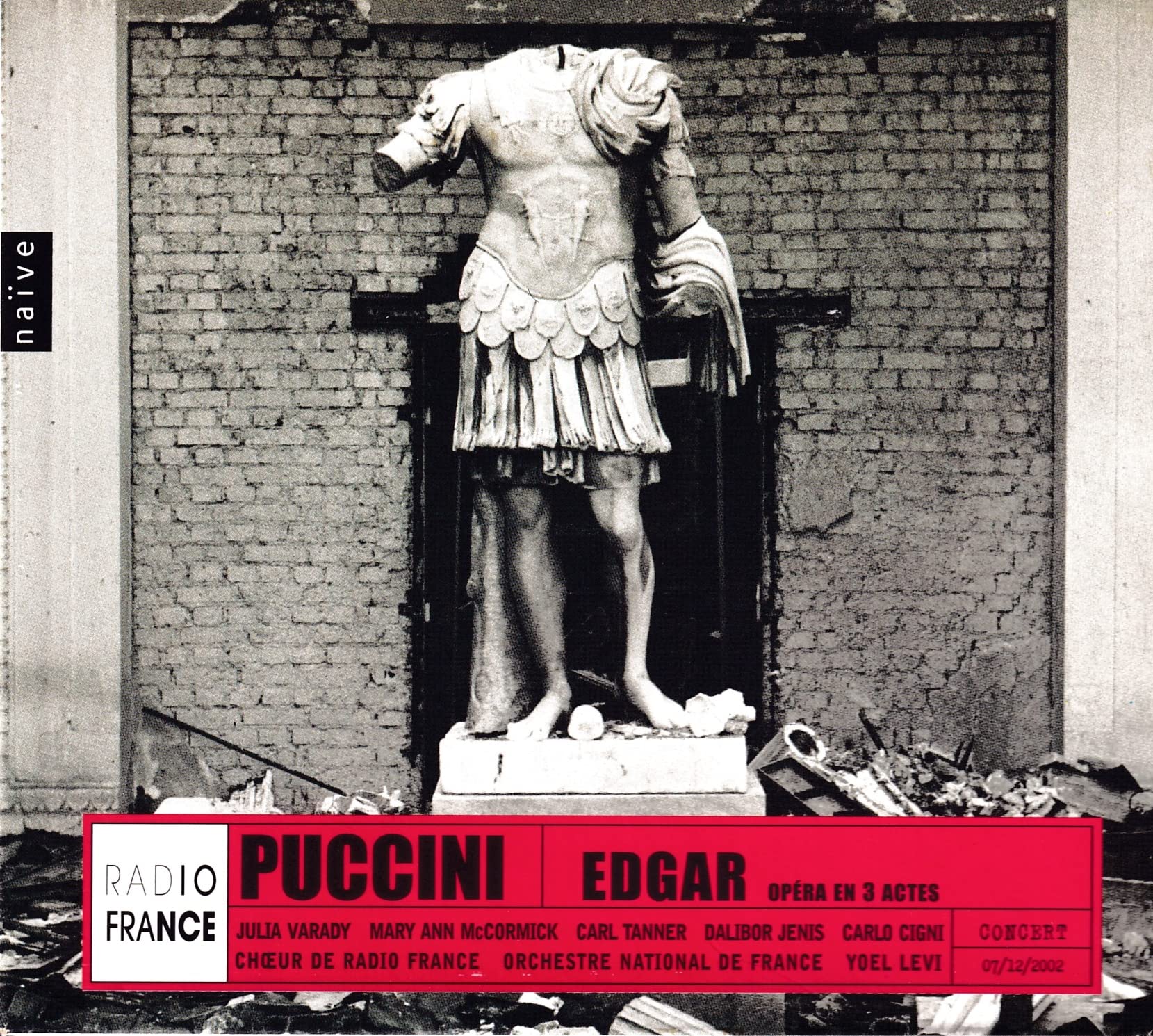 Puccini Edgar Dalibor Jenis Baritone 2 CD 822186049570 Naïve V 4947 MINT/EX[B15]
