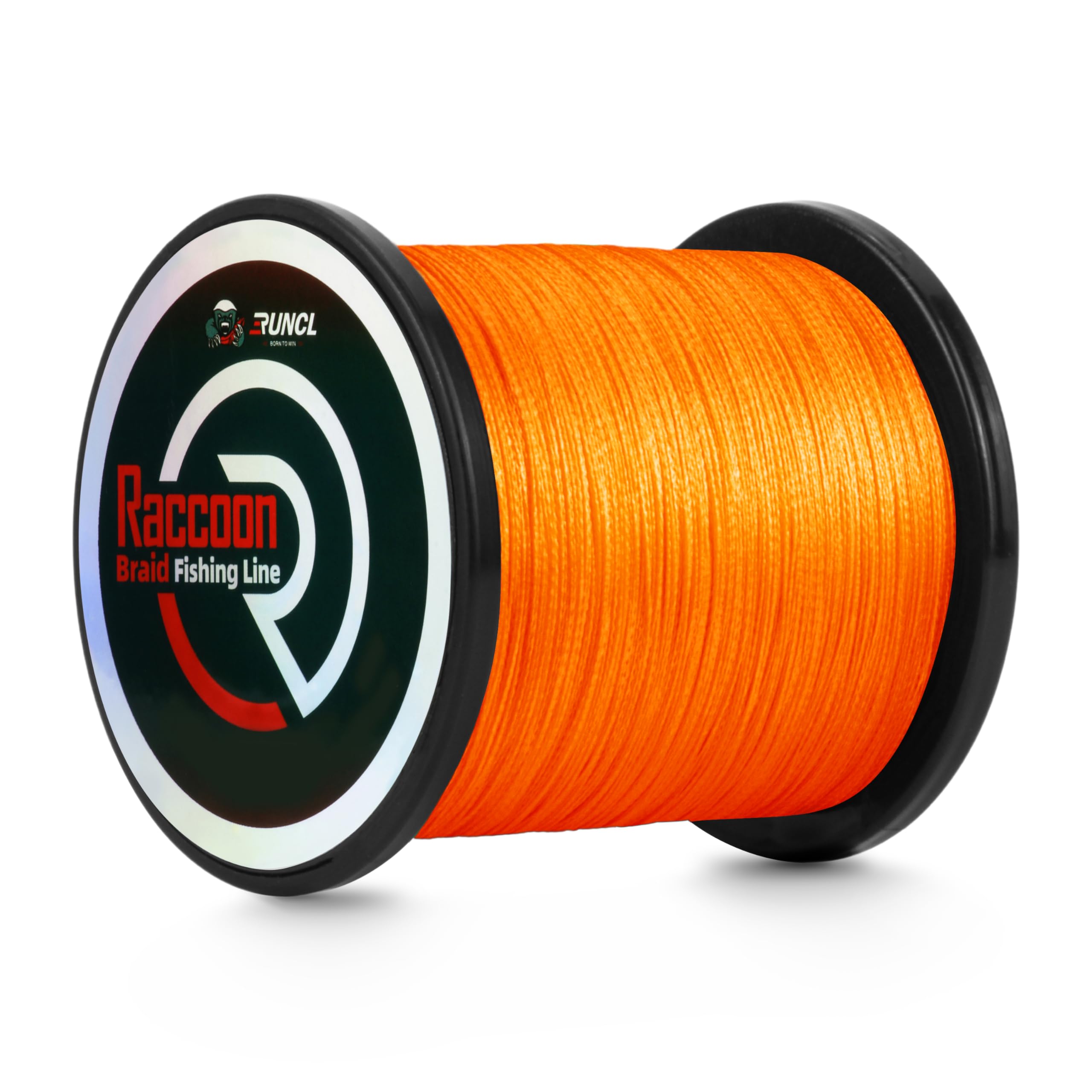 RUNCL Upgraded Braided Fishing Line, Colorfast Fishing Line Braid for Bass, Trout, Crappie, Ultra Strong Braid for Saltwater Freshwater, Abrasion