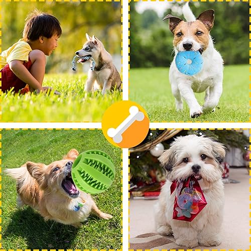 Miniatura 21 de Zeaxuie Paquete de 9 juguetes de lujo para cachorros para dentición de perros pequeños, juguetes masticables para cachorros con bonitos juguetes