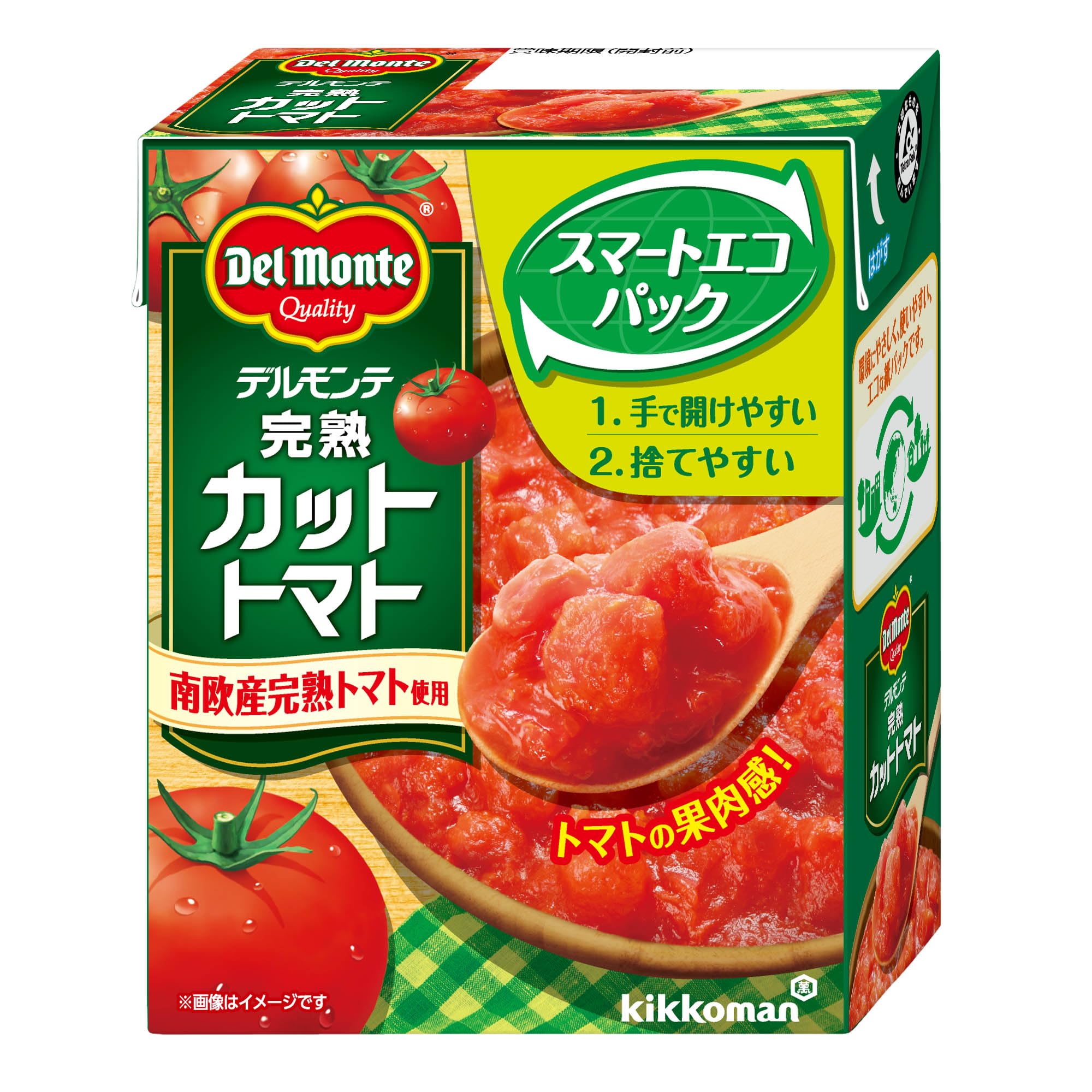 キッコーマン食品 キッコーマン デルモンテ 完熟カットトマト 388g×6個商品画像