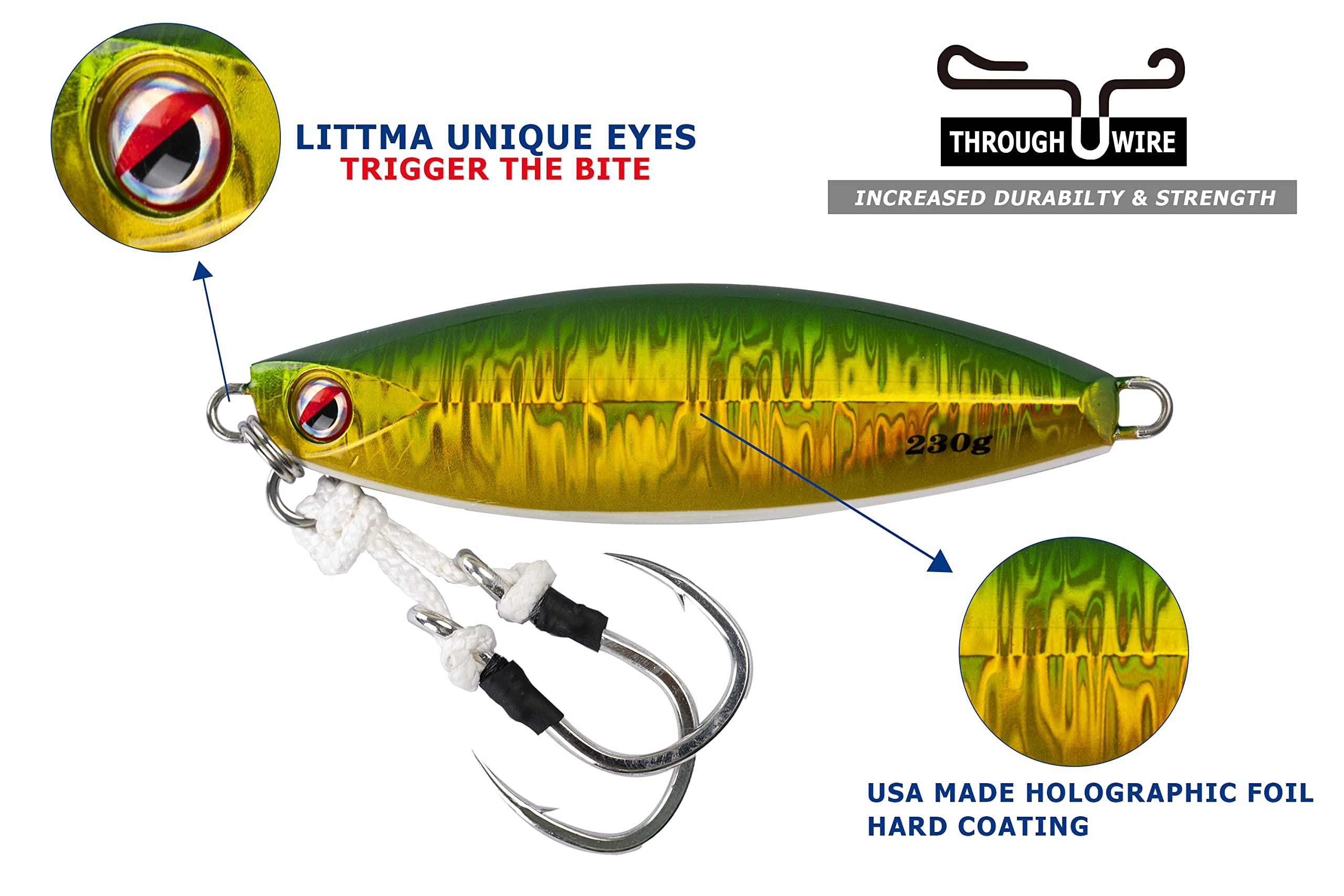 Amazon.co.jp: LITTMA タックル スローピッチ ジグ フラット