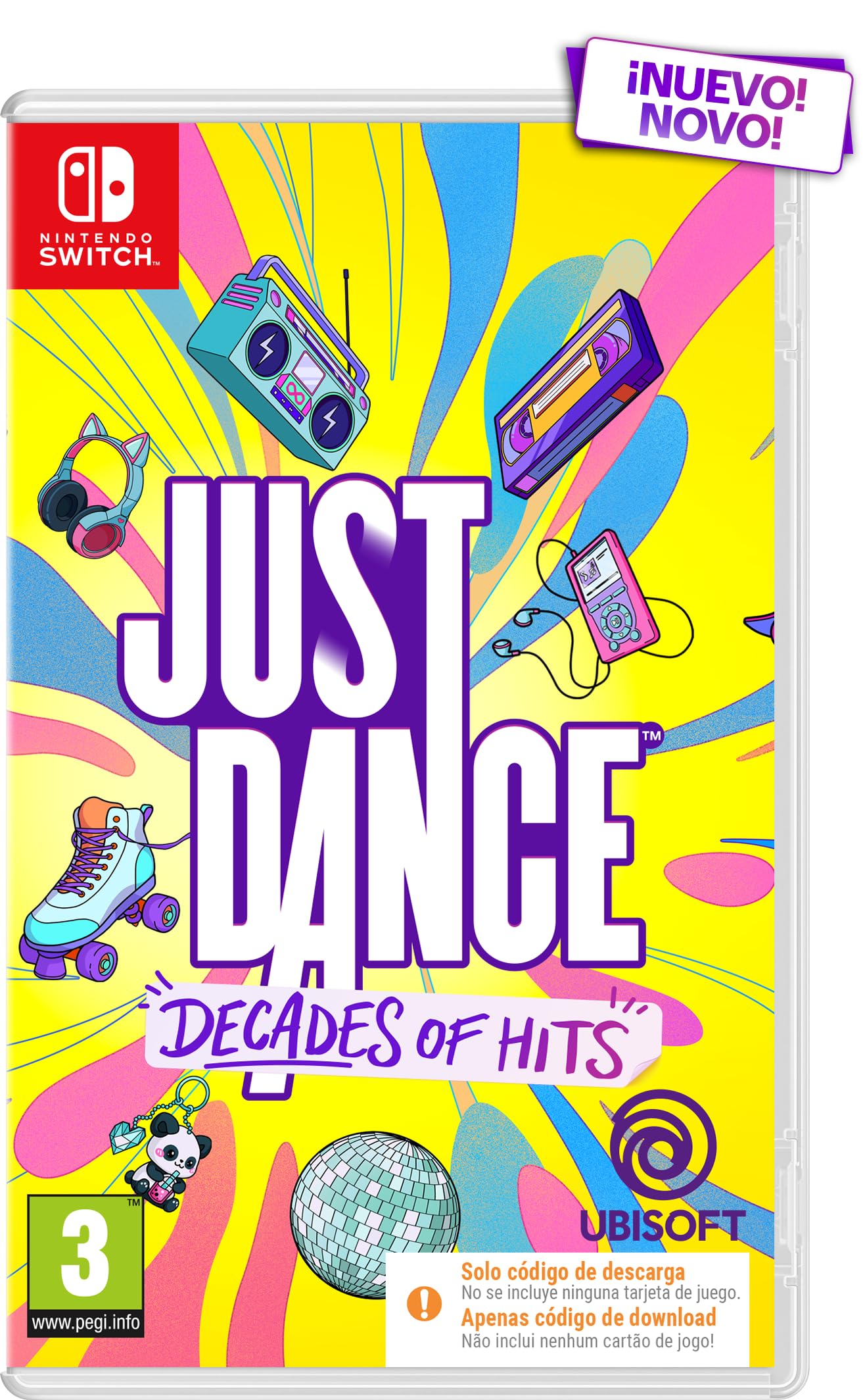 Just Dance: Decades of Hits (Code in Box) (Switch)