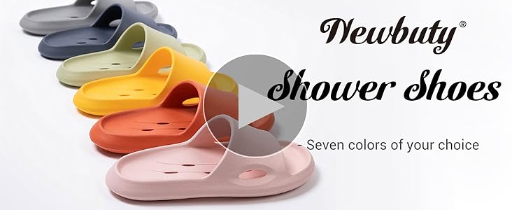 Amazon.com | Newbuty Shower Shoes Men Slippers Sandals Women