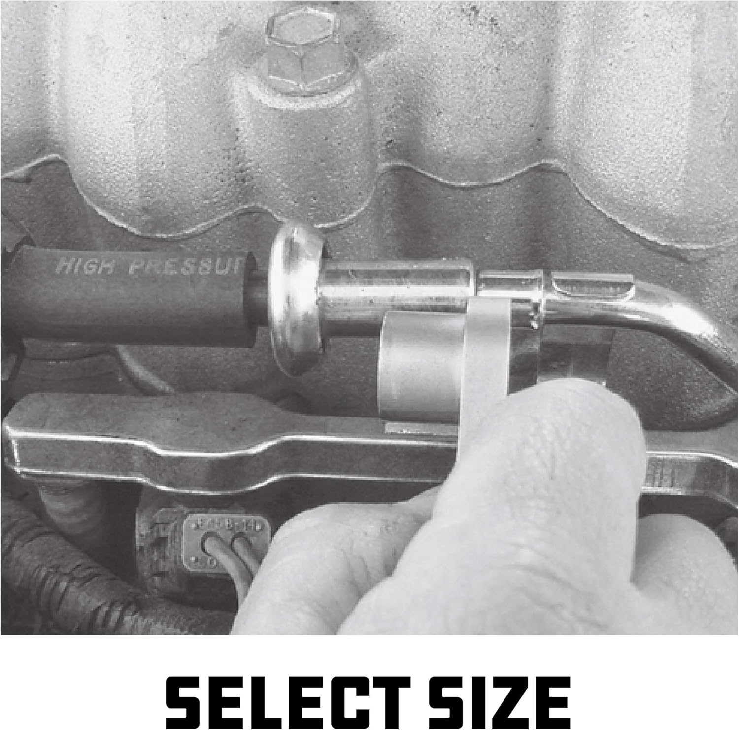 Powerbuilt Master Disconnect Tool Set, 6 Piece Kit, Couplings, Fuel Lines, Filters, AC, Air Conditioning Tools, Storage Case - 648399