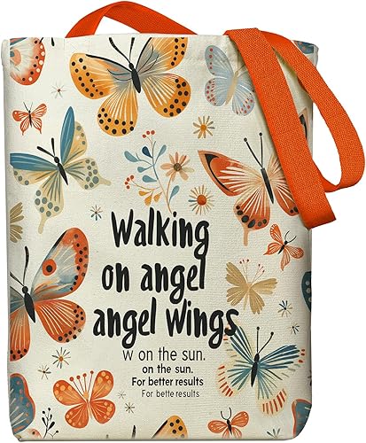 Miniatura 10 de Bolsa de lona para mujer, bolsa de mano con bolsillo interior con cremallera, bolsa de lona con cremallera para compras, trabajo, comestibles todos