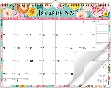 Delgado Academic Calendar 2023 2021 Calendar - Wall Calendar 2021 With Foral Monthly Page, Jan 2021 - Dec  2021, 15” X 11.5”, Twin-Wire Binding & Large Blocks, Perfect For School,  Office & Home Planning : Amazon.ca: Office Products