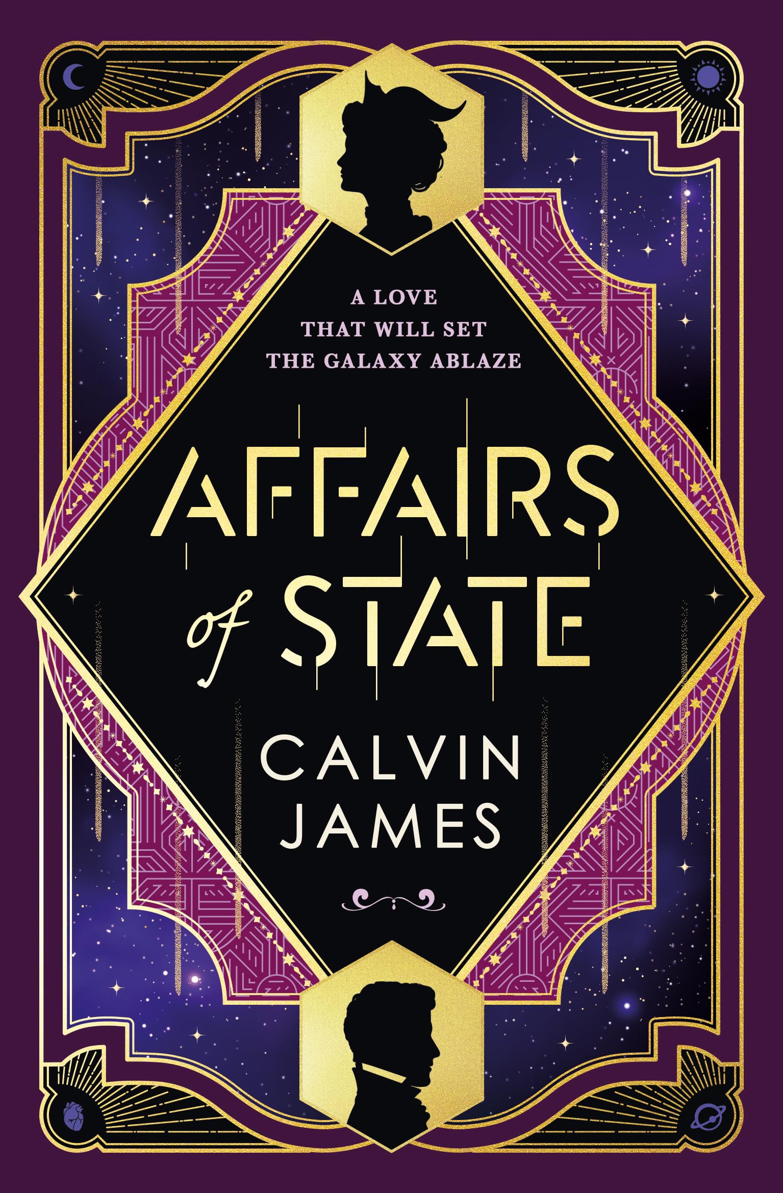 Affairs of State by Calvin James (Paperback Book)