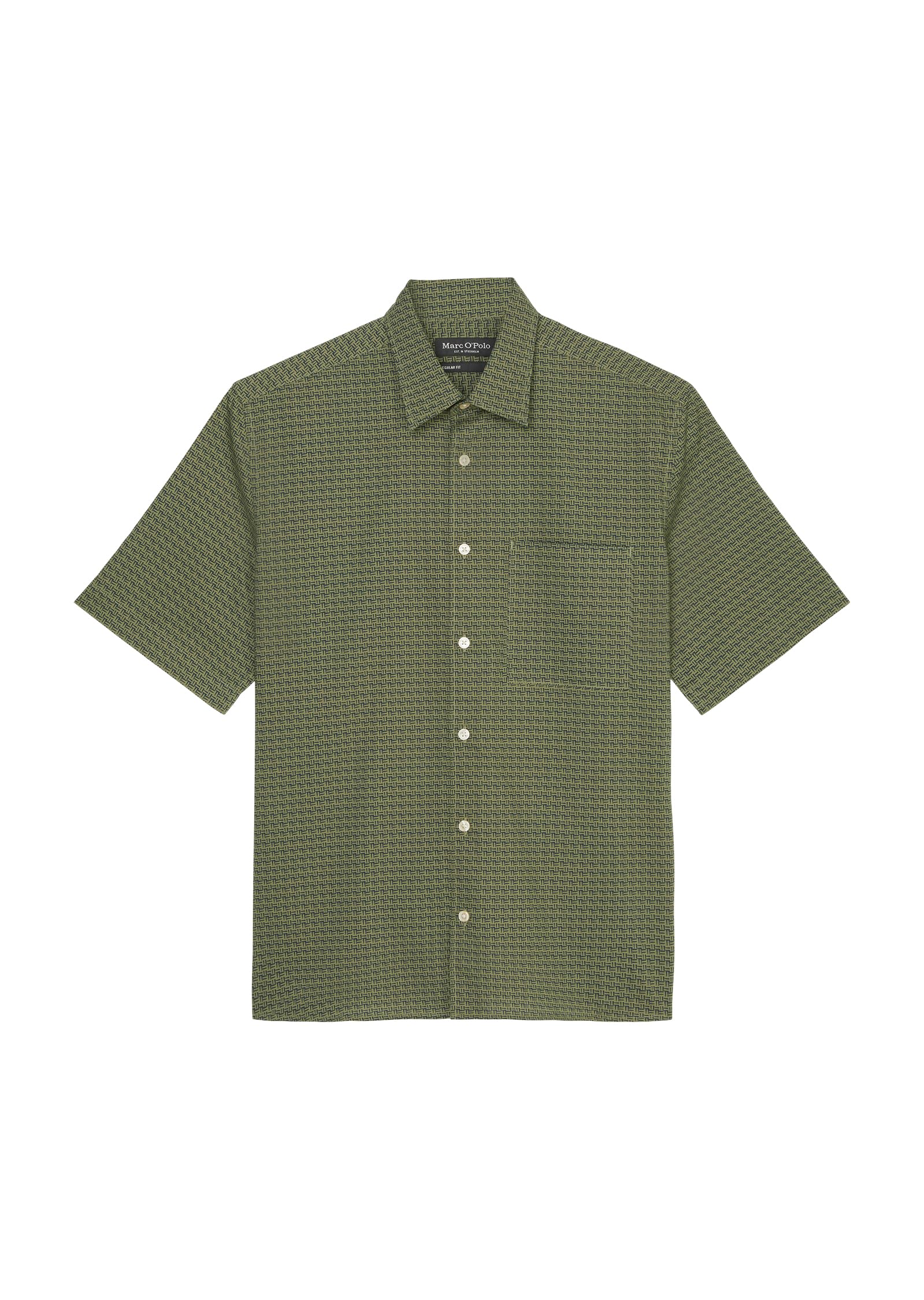 Marc O'Polo Men's 436735441082 Shirt, Multicolored, XS