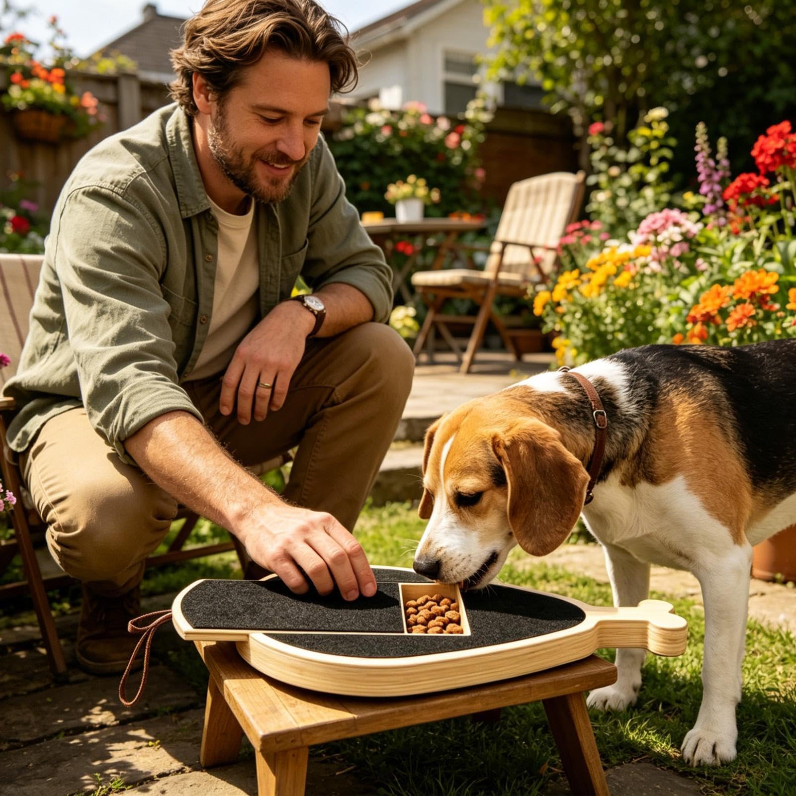 Hunde-Kratzbrett Beschäftigungsalternative Zur Krallenschere | Krallenkratzbrett Für Haustiere Geeignet Für Kleine, Mittelgroße Und Große Rassen Und Haustiere, Wohnzimmer, Schlafzimmer