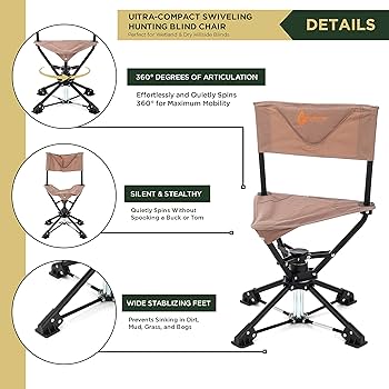 ハンティングチェア Amazon.co.jp: ARROWHEAD OUTDOOR 360度回転 ハンティング