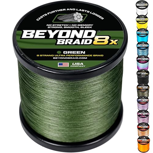 Beyond Braid Braided Fishing Line -Super Strong - Abrasion Resistant