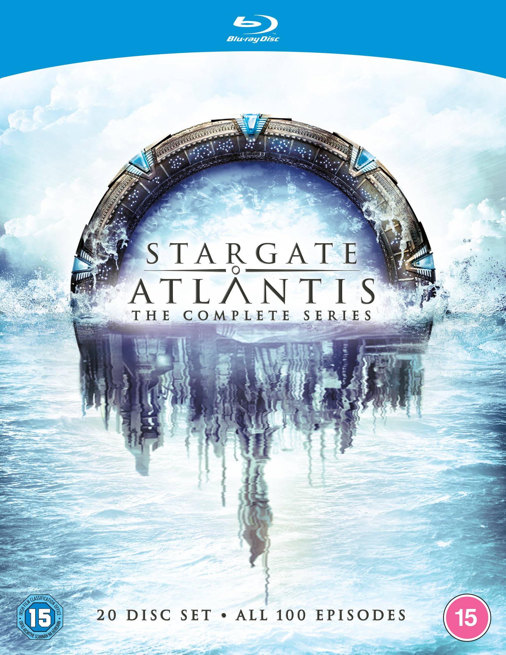 Stargate: Atlantis Seasons 1-5 [Blu-ray] [Region B]