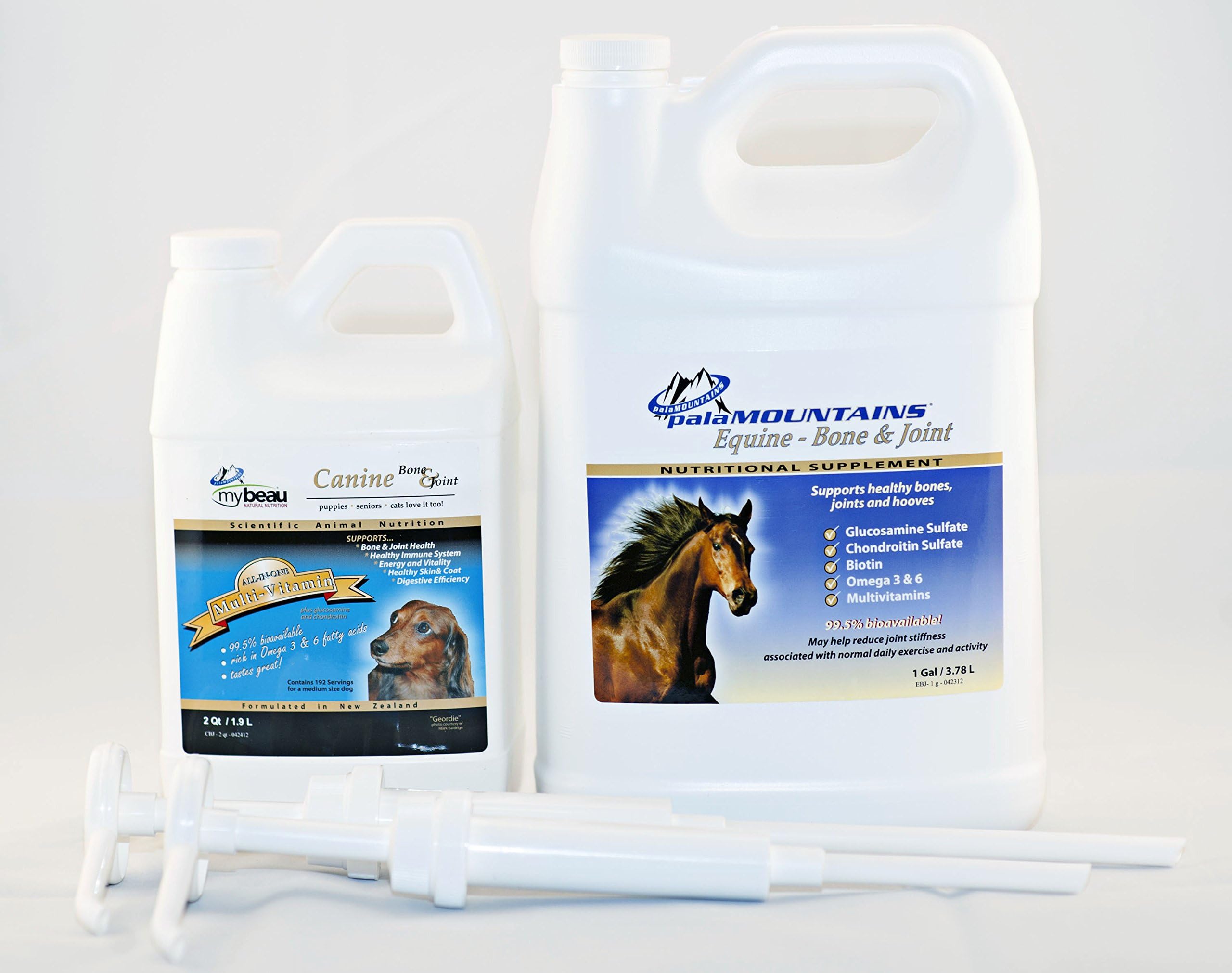 MyBeau & palaMOUNTAINS Companion Package I with Canine and Equine Bone and Joint Supplements