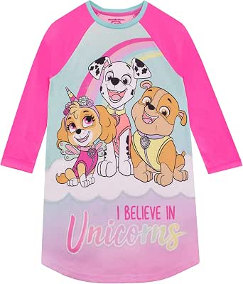 Paw Patrol Camicia Da Notte Per Bambina – Maniche Corte, Fantasia Peeking PUPS 2 – Taglia 2T, Morbida E Colorata - 2