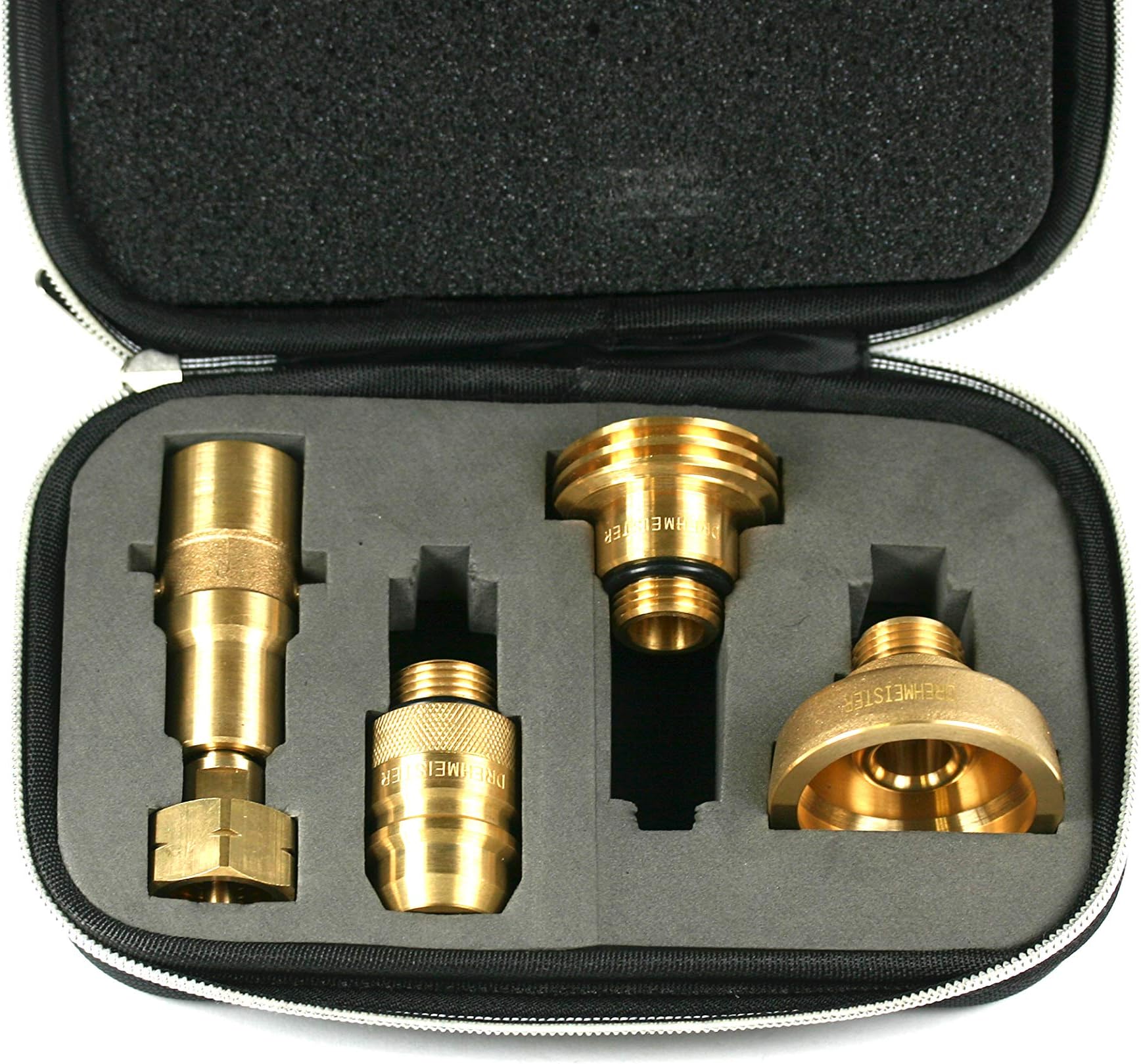 DACKZZM LPG Adapter - Messing Adapter Zum Gasflaschen Befüllen