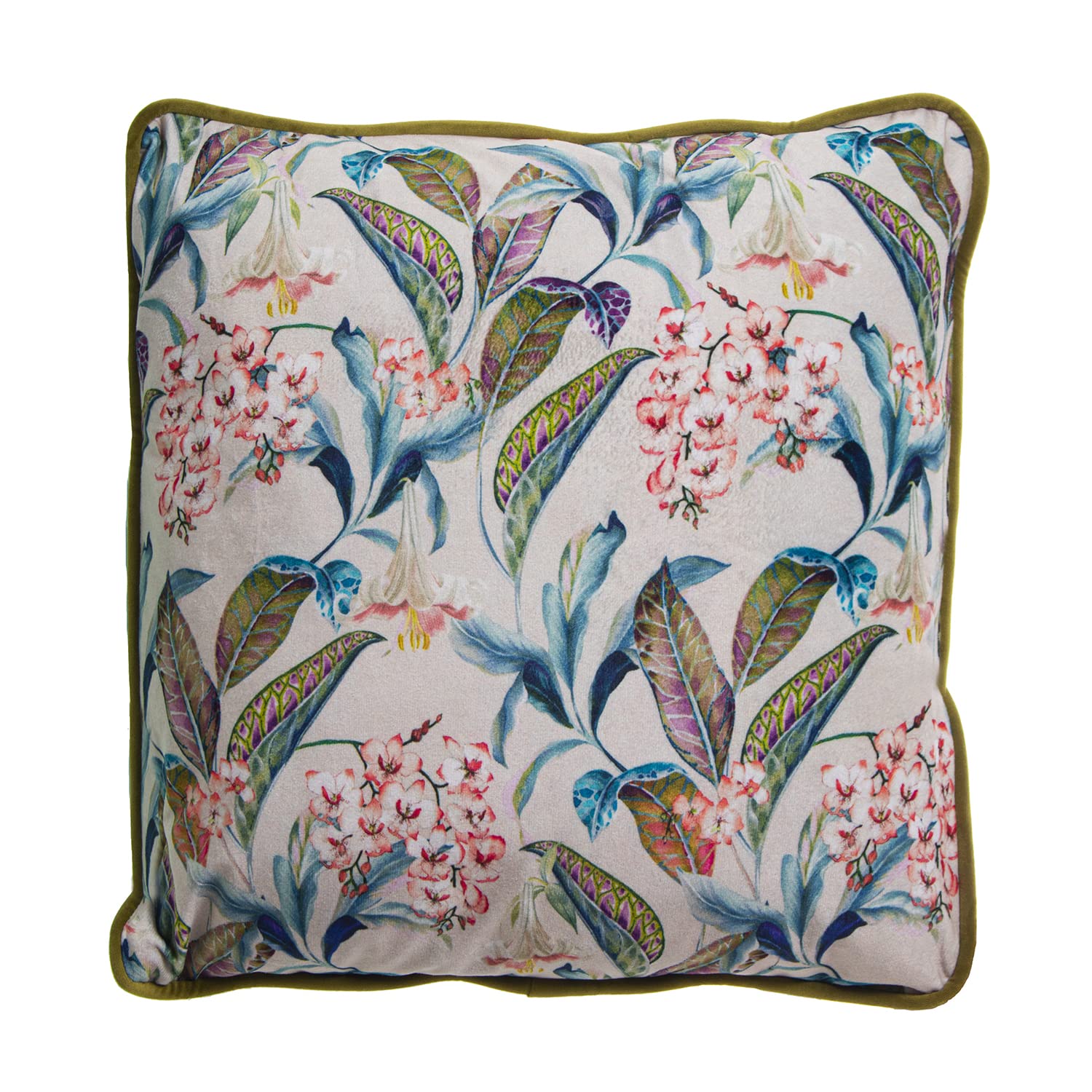 COJIN TERCIOPELO ESTAMPADO 45X45CM C/CREMALLERA 45X45CM