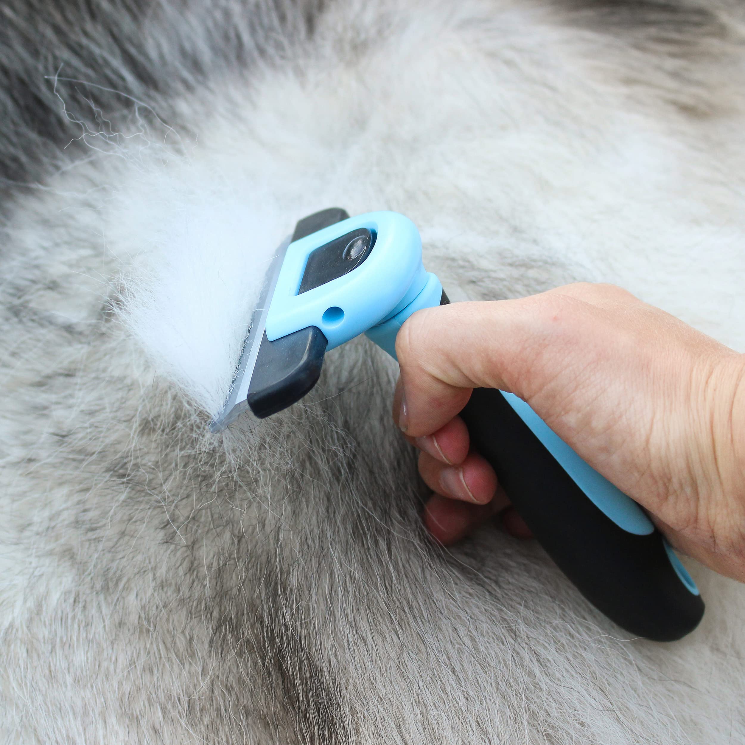 Snapklik.com : Deshedding Dog Brush Set - Interchangeable 3-in-1 Long ...