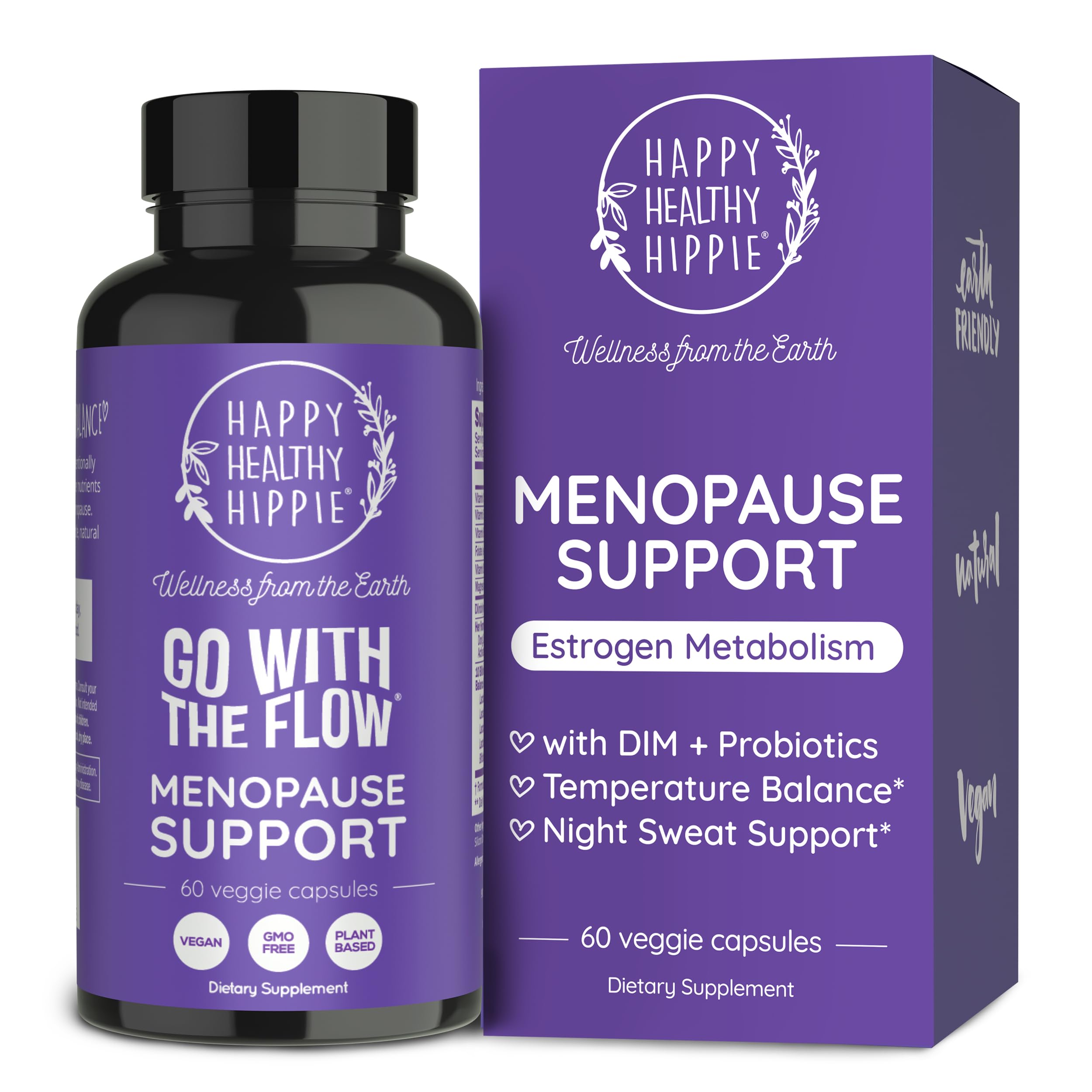 Menopause Supplements for Women – DIM Supplement + Probiotics | Estrogen Metabolism & Hormone Balance Support | Perimenopause Relief | Hot Flashes, Mood Swings & Night Sweats | Dong Quai | 60 Ct