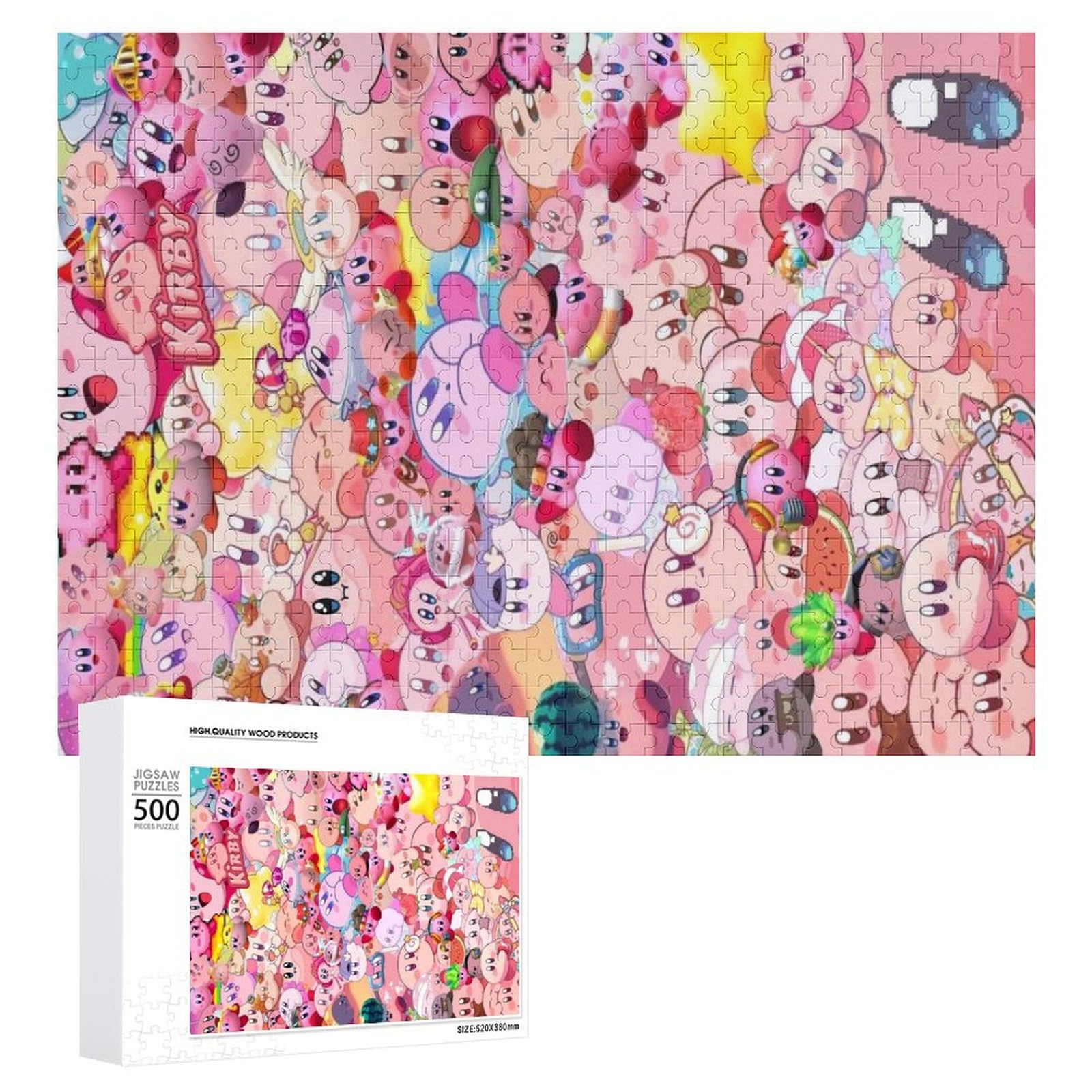 Amazon.co.jp: 星のカービィ ジグソーパズル 500ピース 1000ピース木製