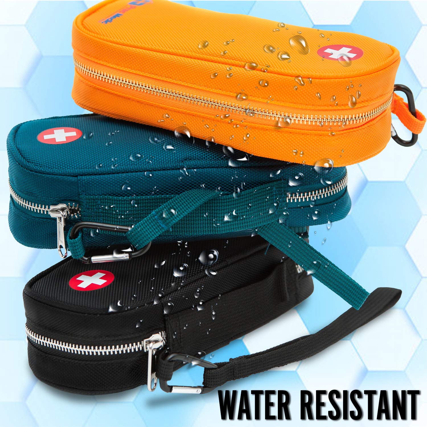 PracMedic Bags Epipen Carry Case Holds Epi Pens, Auvi Q, Inhaler