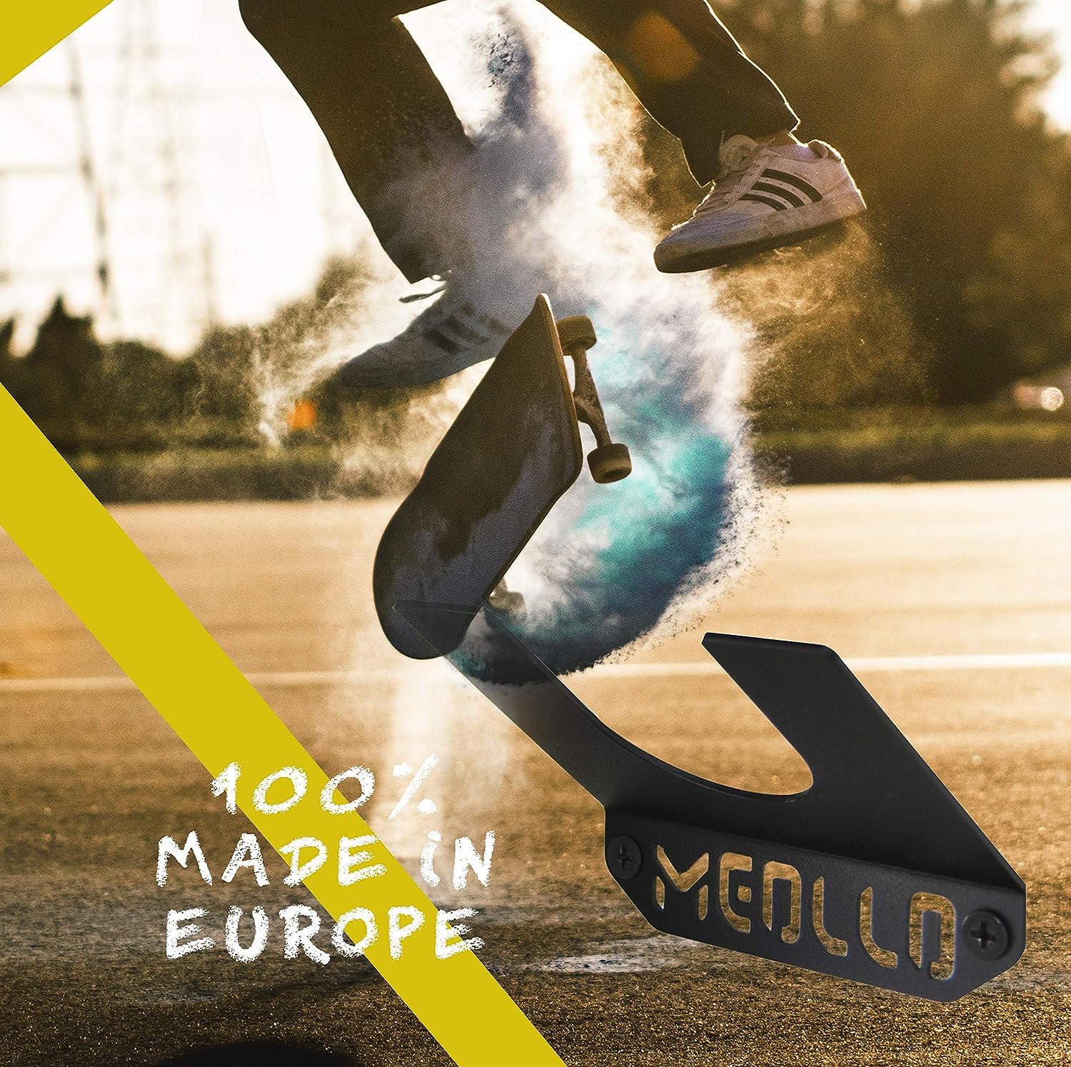 Support Mural pour Skateboard et Longboard (100% Acier)