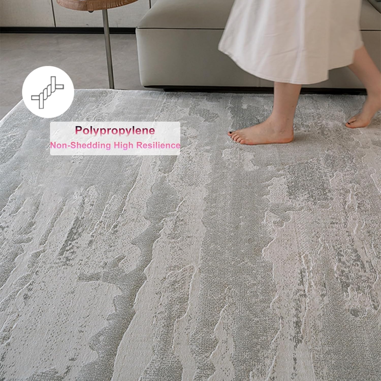 カーペッ トラグマット モダンカーペット 厚手14mm ラグ 滑り止め 洗える 防音 ホットカーペット対応 オールシーズン じゅうた