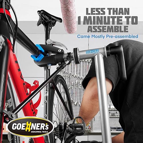 Miniatura 5 de Gioventù E Bike - Soporte de reparación de bicicletas (máximo 100 libras) - Soporte de bicicleta para mantenimiento, soporte de reparación de