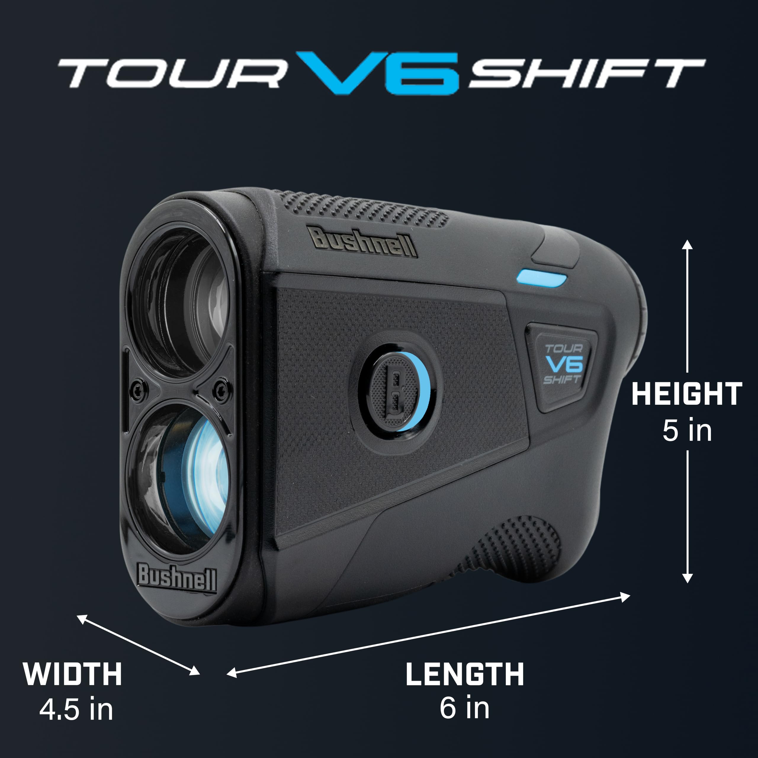 Bushnell Golf Tour V6 Shift Schwarz
