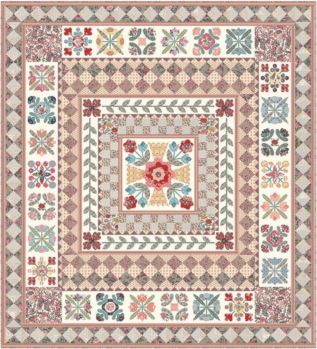 Riley Blake Designs Jane Austen 250th Anniversary Quilt Sew Simple Shapes by Lori Holt of Bee in My Bonnet and It’s Sew Emma – 29 Durable Templates