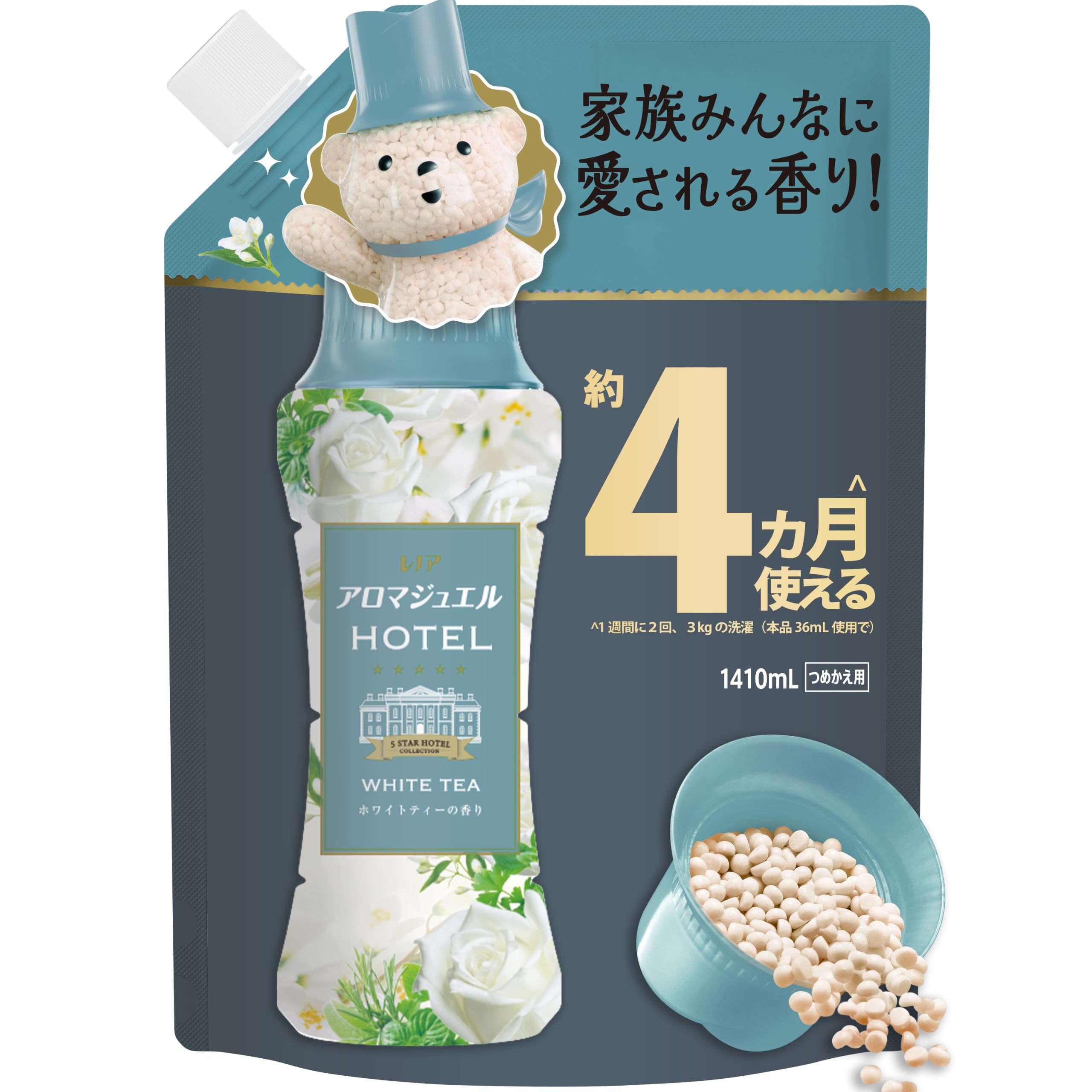 Amazon.co.jp: レノア アロマジュエル HOTEL お洗濯の香り付けビーズ