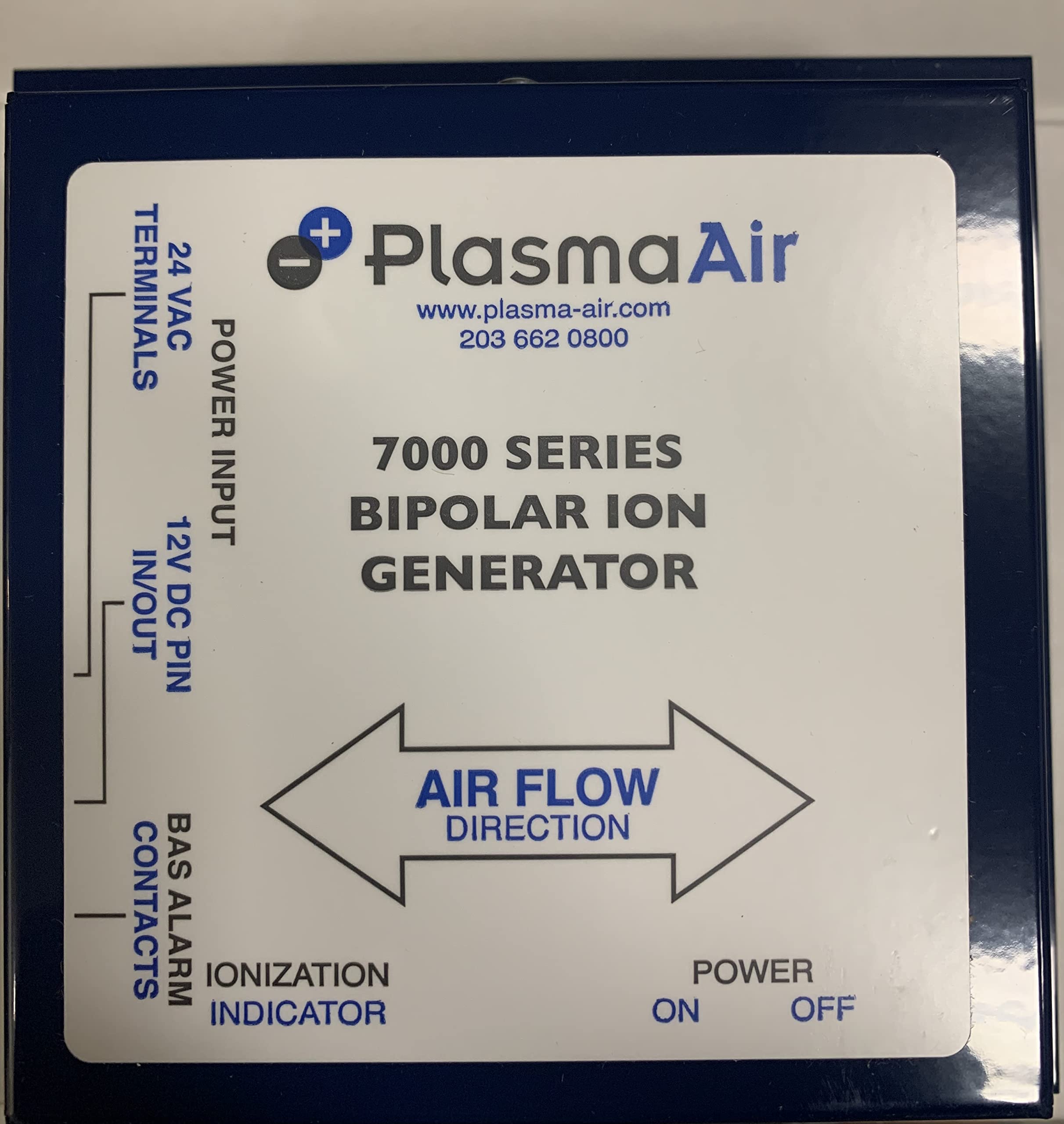 Plasma-Air ionization air purifier PA7201